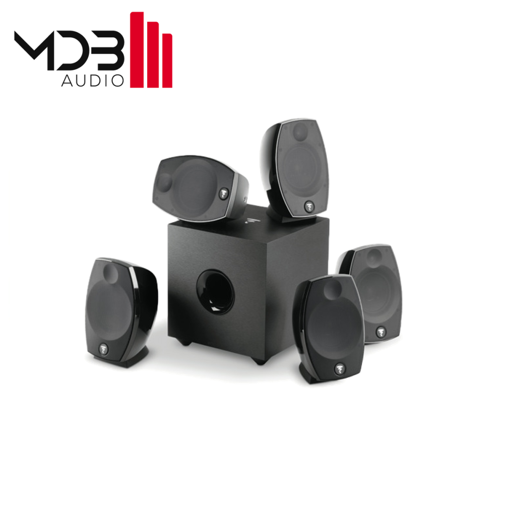 Focal SIB EVO 5.1.2 Dolby Atmos black zestaw głośników