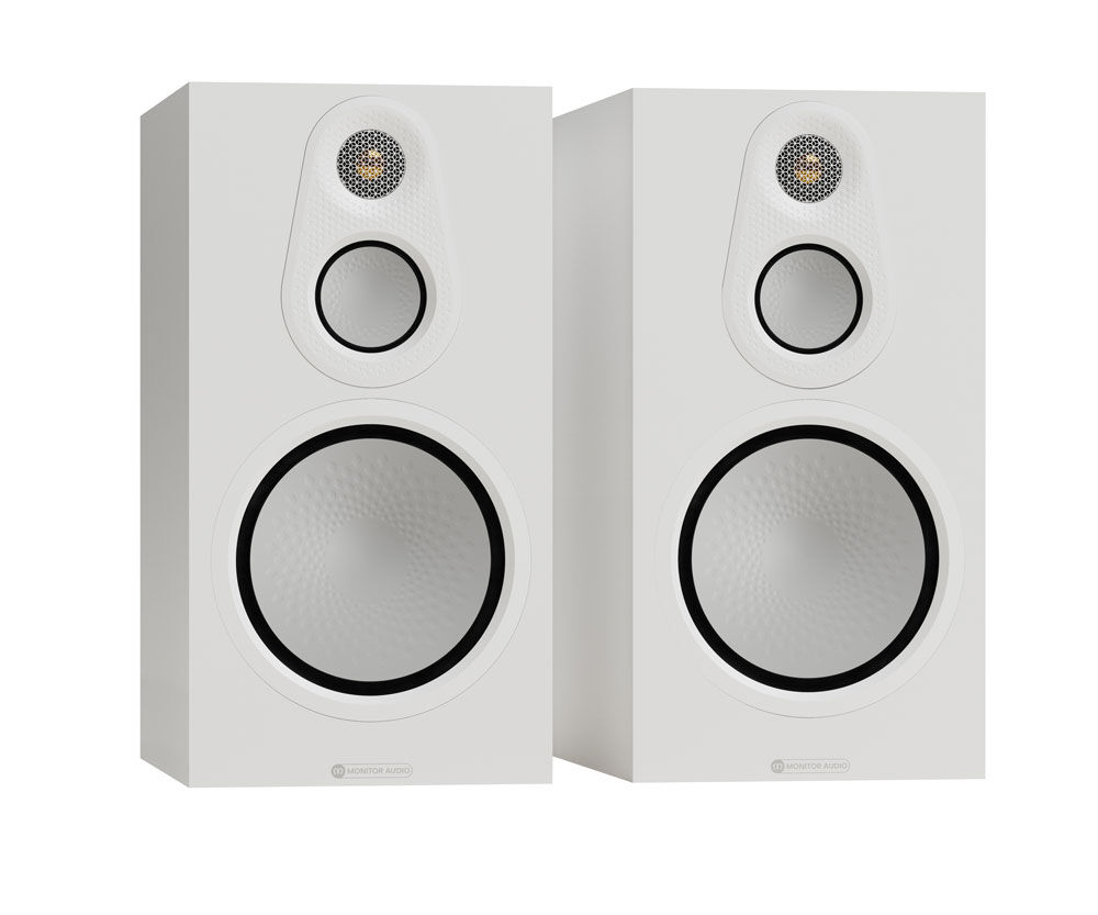 Monitor Audio Silver 100 8G Satin White kolumna podstawkowa