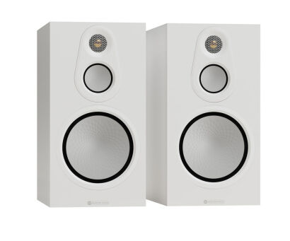 Monitor Audio Silver 100 8G Satin White kolumna podstawkowa